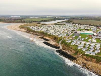 New Sea View Platinum Caravan With Huge Decking Newcastle upon Tyne Buitenkant foto