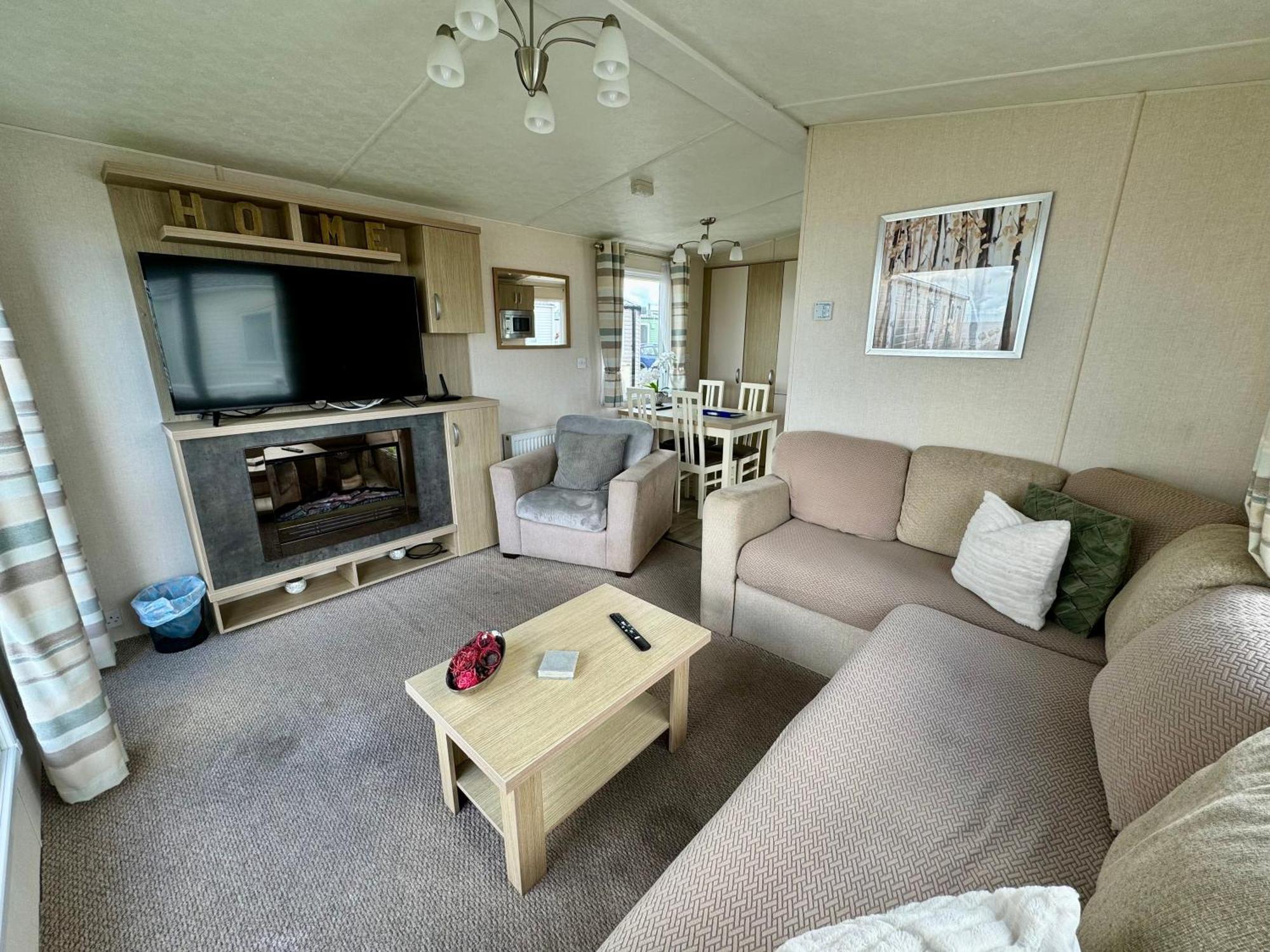 New Sea View Platinum Caravan With Huge Decking Newcastle upon Tyne Buitenkant foto