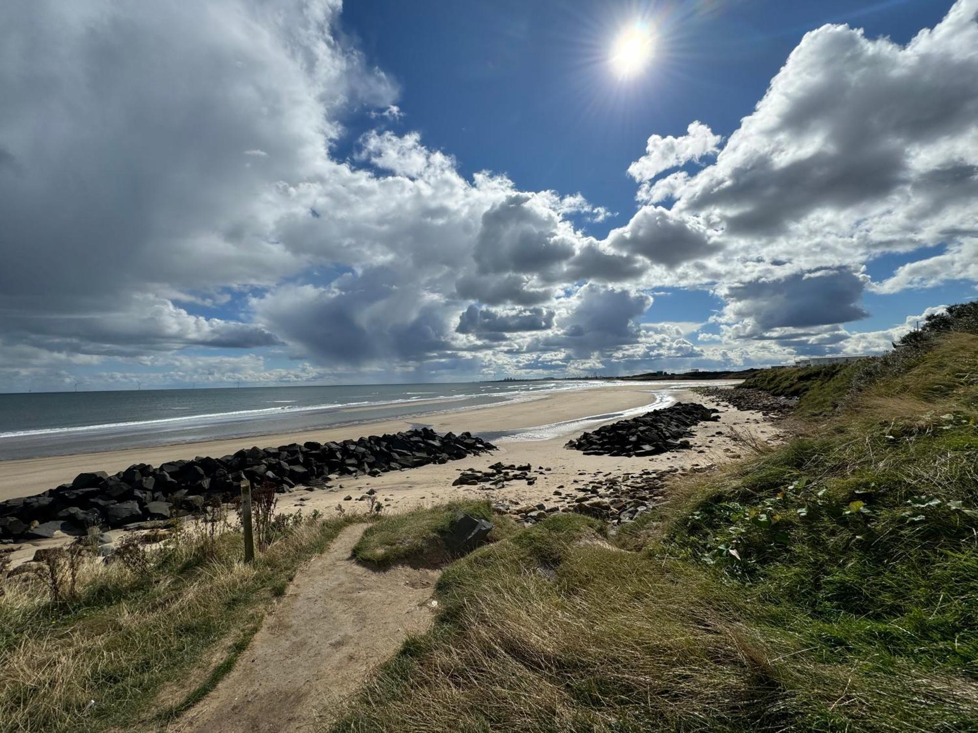 New Sea View Platinum Caravan With Huge Decking Newcastle upon Tyne Buitenkant foto